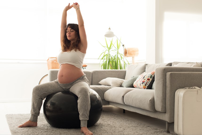 Los ejercicios más relajantes (y seguros) para mujeres embarazadas